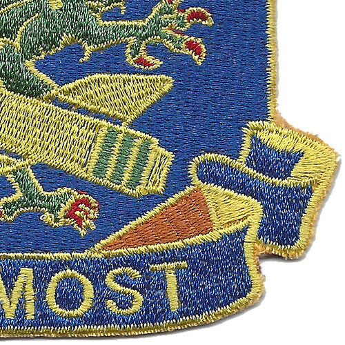 110th Chemical Battalion Patch