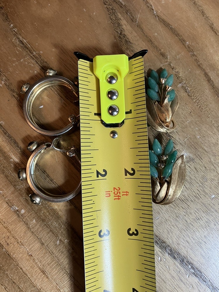 2 Pair Clip Earrings. Wear From Age