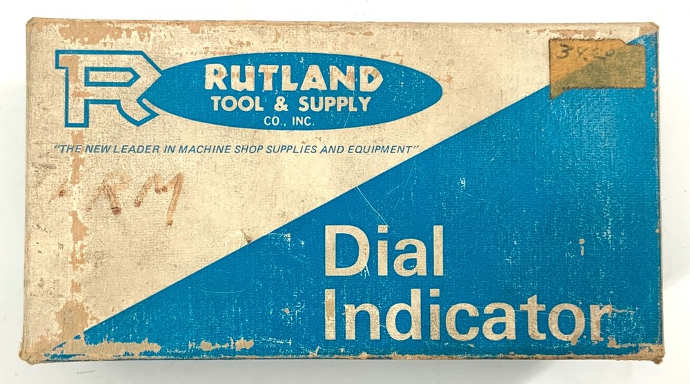 Rutland Dial Indicator - Range 1” - .001” Model 2188 1222