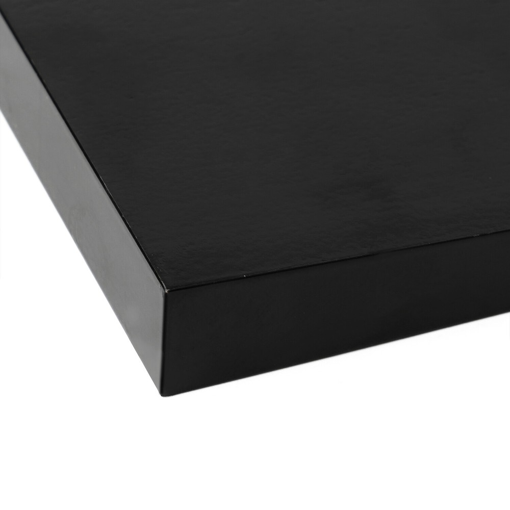 800061 2.5" 4 Degree Leaf Spring Shim - Pair Black