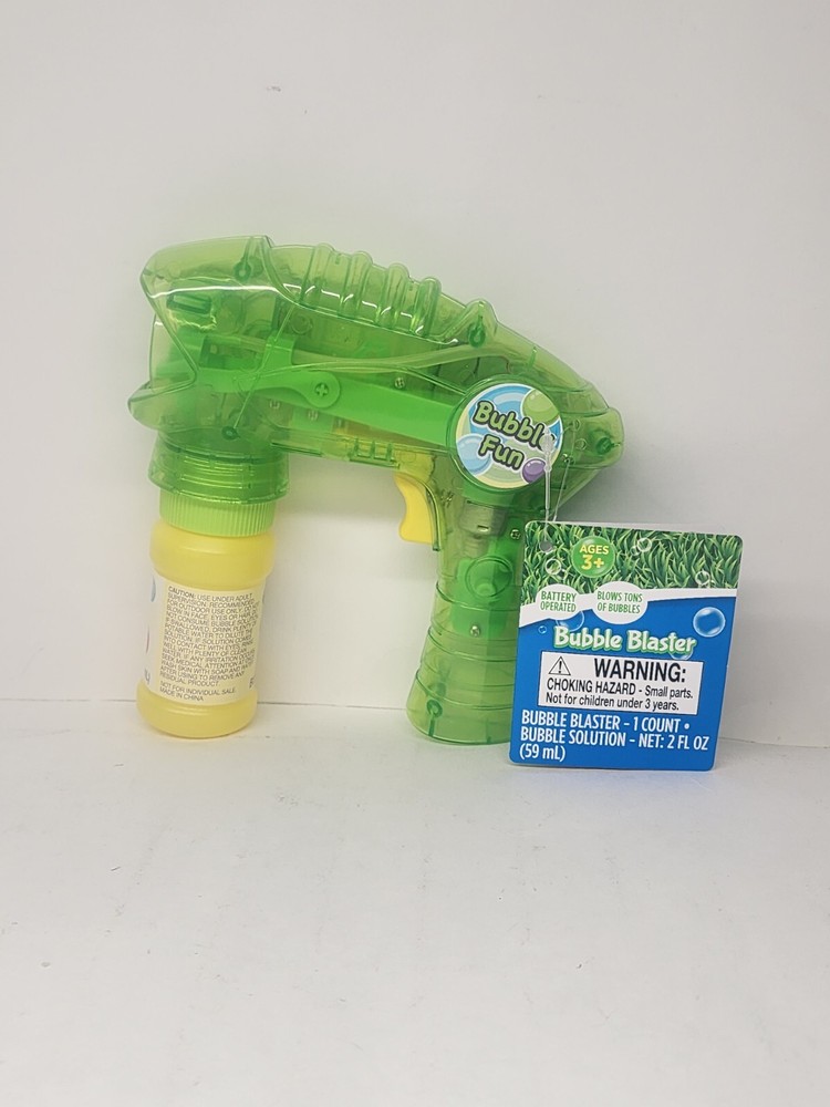 Exclusive Summer Fun Play Bubble Blaster With Bubble Solution