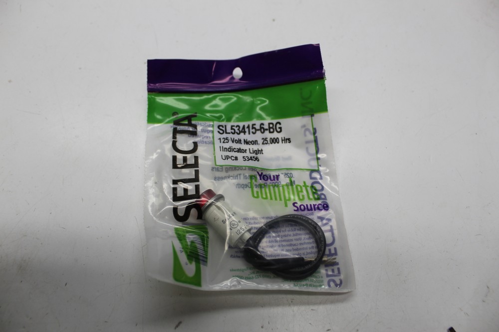SELECTA SL53415-6-BG INDICATOR LIGHT RED NSMP