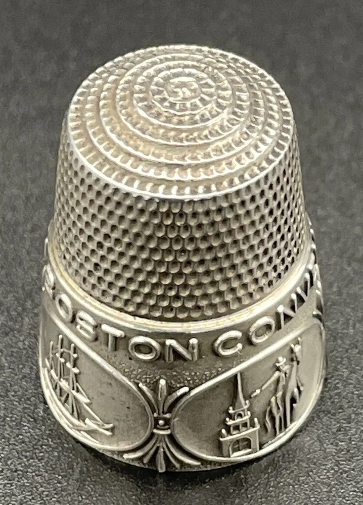 Sterling Silver Thimble TCI Boston Convention 2004 Simons