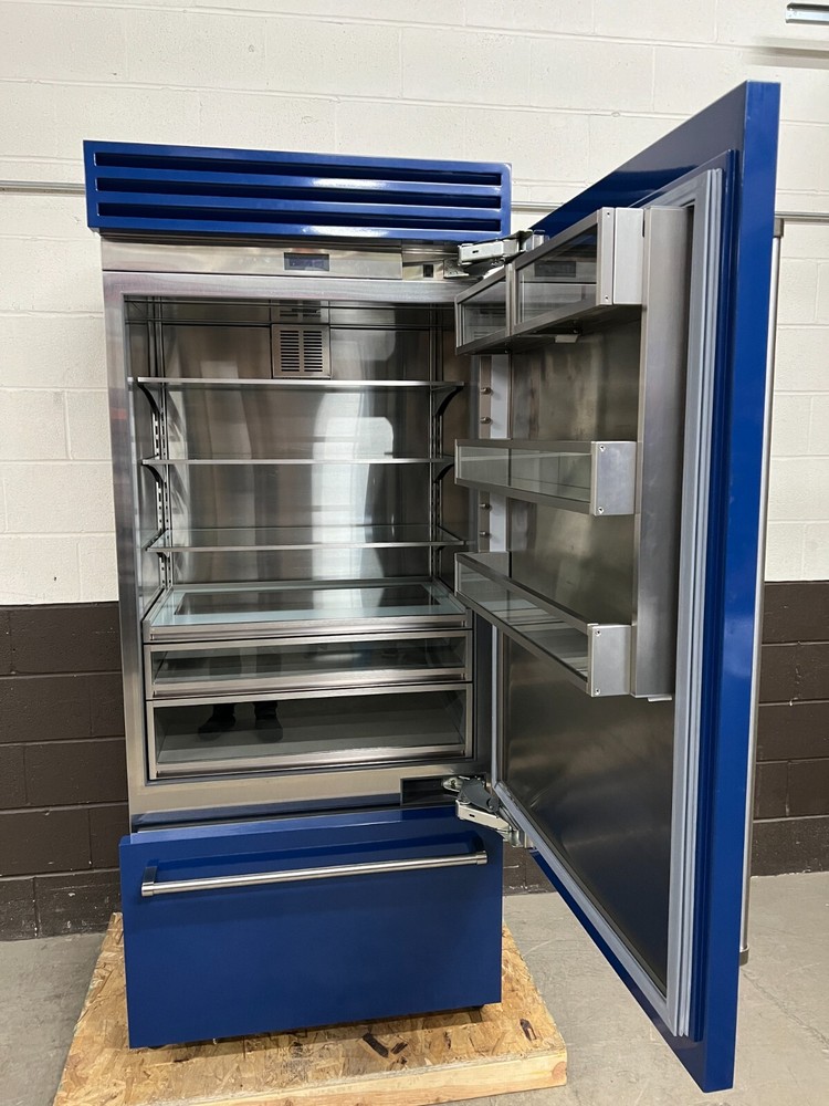 Bluestar BBB36R2 - 36" Refrigerator Oven Under Built-In Sapphire Blue Finish