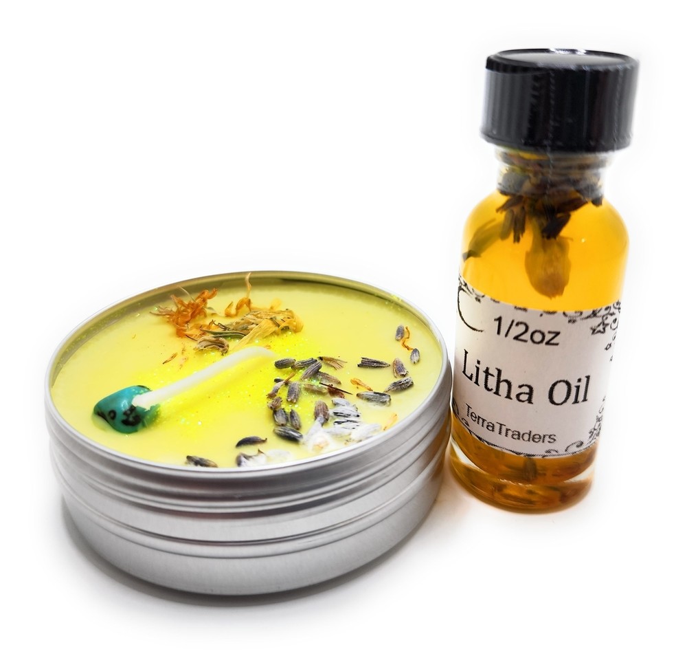 Litha Oil Candle Set