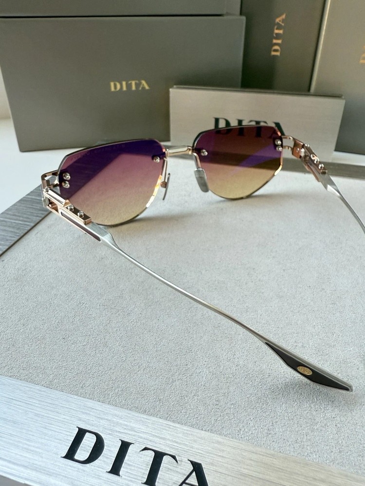 Dita GRAND IMPERYN DTS 164 Rose Gold Silver Gradient Sunglasses