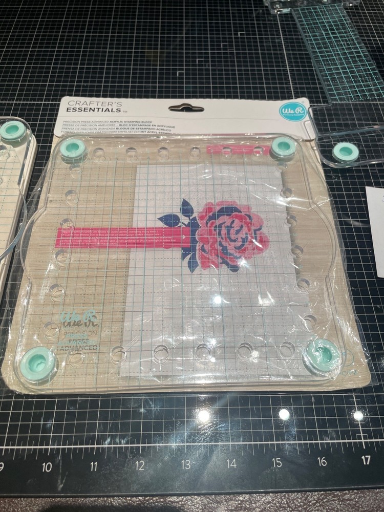 we r memory keepers - precision advanced stamping block & base plus duplicator