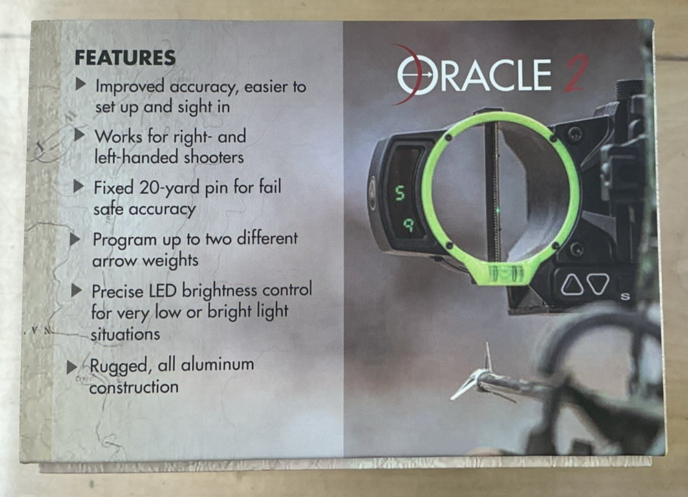 Burris Oracle 2 Laser Rangefinder Bow Sight - 300401 *DISPLAY MODEL*