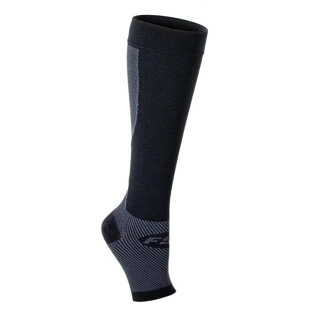ORTHOSLEEVE FS6+ COMPRESSION CALF SLEEVE COMBO, BLACK, LARGE, PAIR-