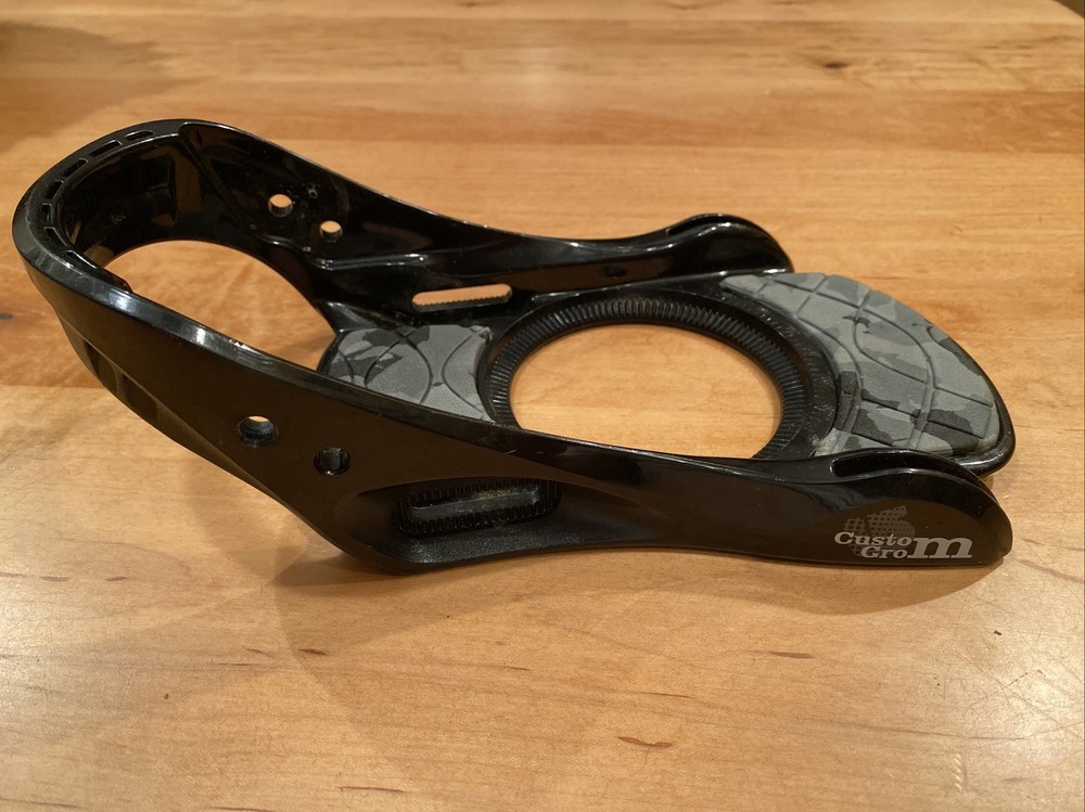 Burton Custom Binding Left Base Plate Small Older baseplate snowboard bindings