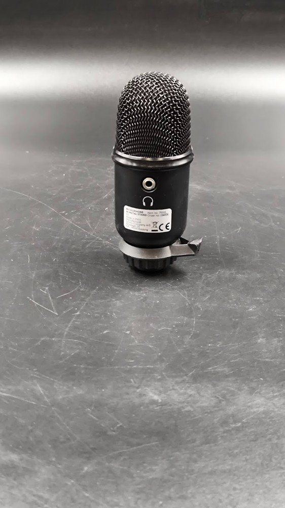 Nor-Tec 75511 Microphone Used Working Black