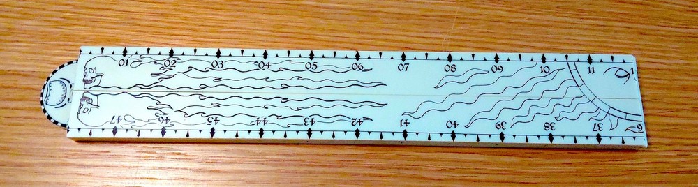 Warhammer Limited Edition Folding Gothic Style Ruler