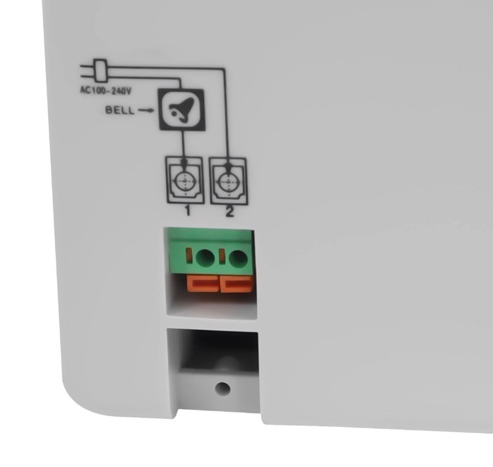 LCD Scanner Employee Attendance Machine Time Clock Staff Check In Out Machine