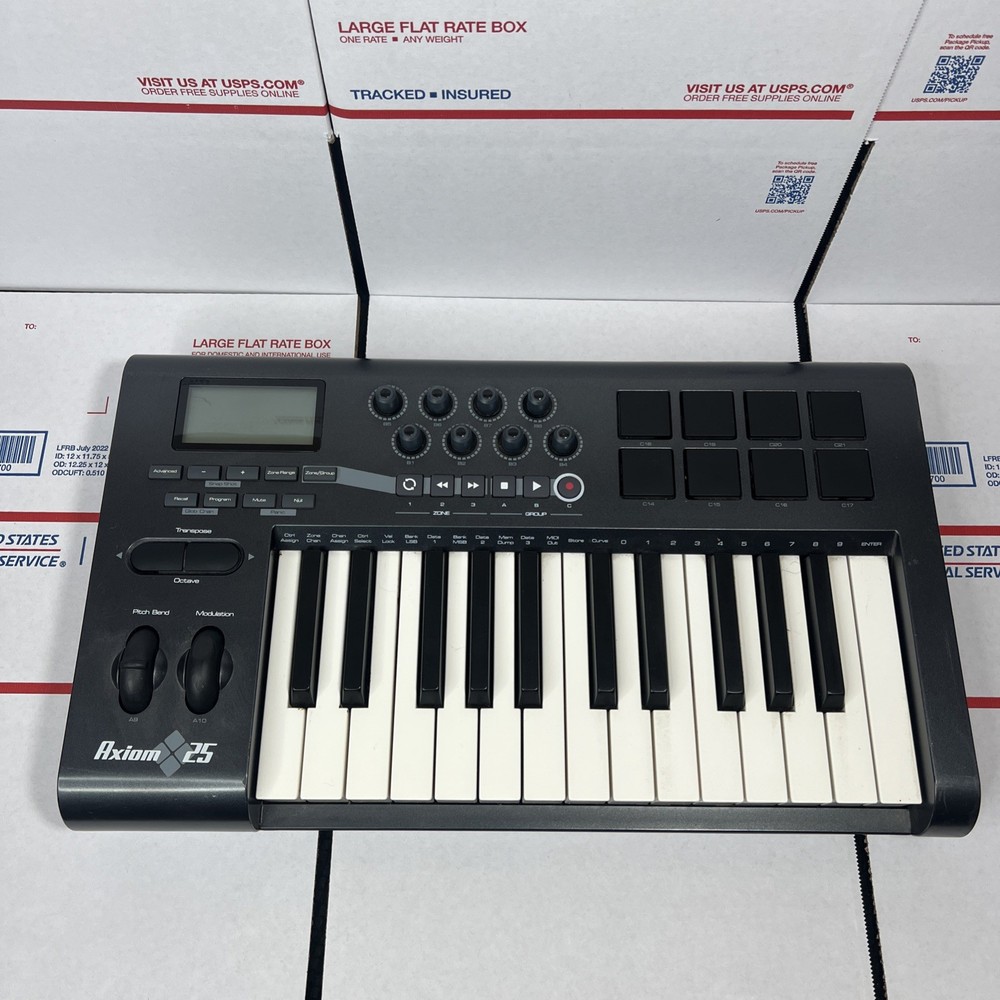M-AUDIO AXIOM 25 USB MIDI Keyboard Controller - SAME DAY SHIP - WARRANTY