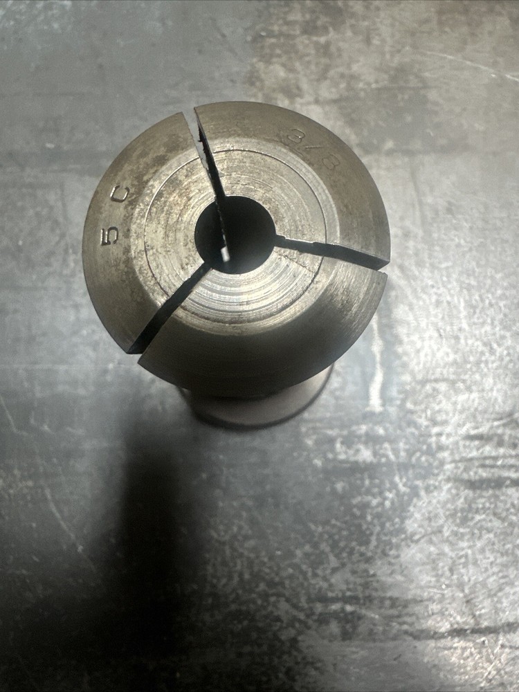 5C Collet 3/8” With Threaded Drawbar