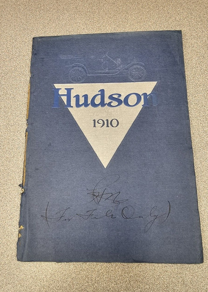 1910 Hudson Sales Catalog