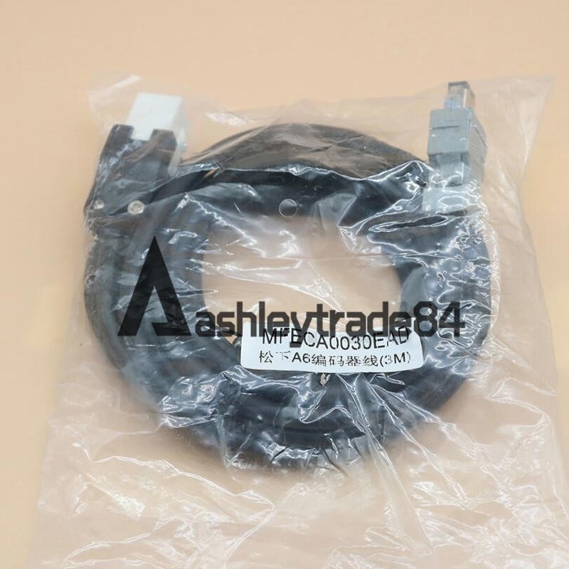 1PCS New For Panasonic MFECA0030EAD A6 Servo Motor Encoder Cable 3M