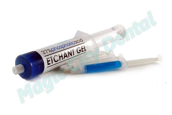 Prime-Dent 37% Dental Etchant Etching Etch Gel 50mL Kit - Blue