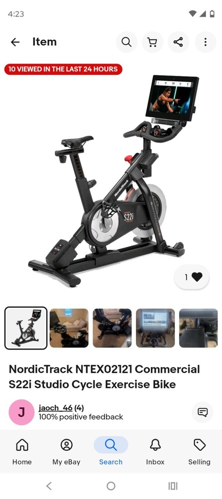 NordicTrack S221 Commercial Studio Cycle