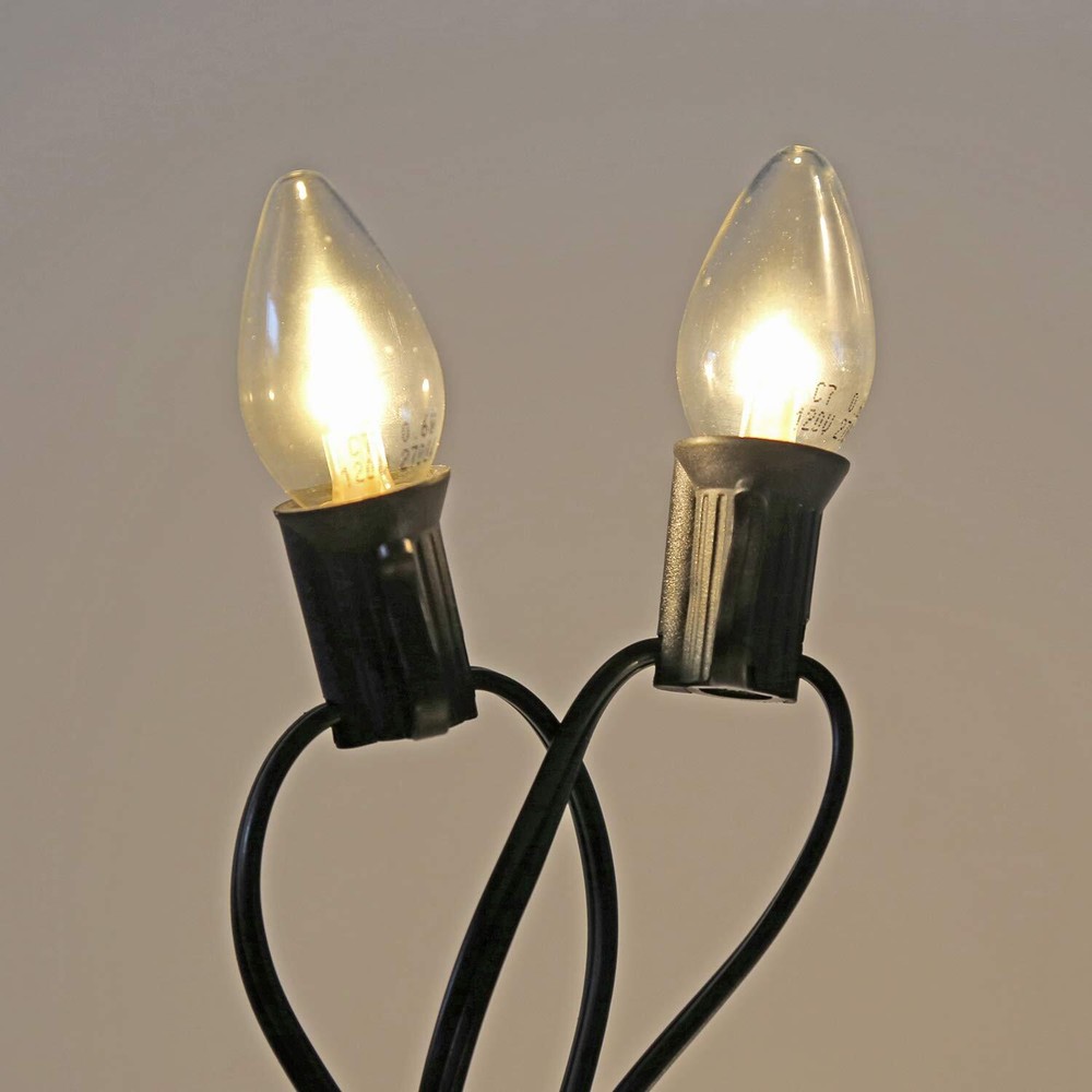 Night Light Bulb – C7 E12 LED Bulbs – Candelabra, 0.6 Watt Equivalent 7W -6 Pack