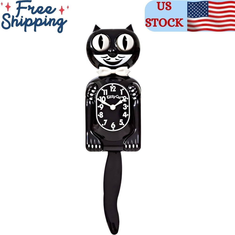Kit Cat Klock Classic Black-Small