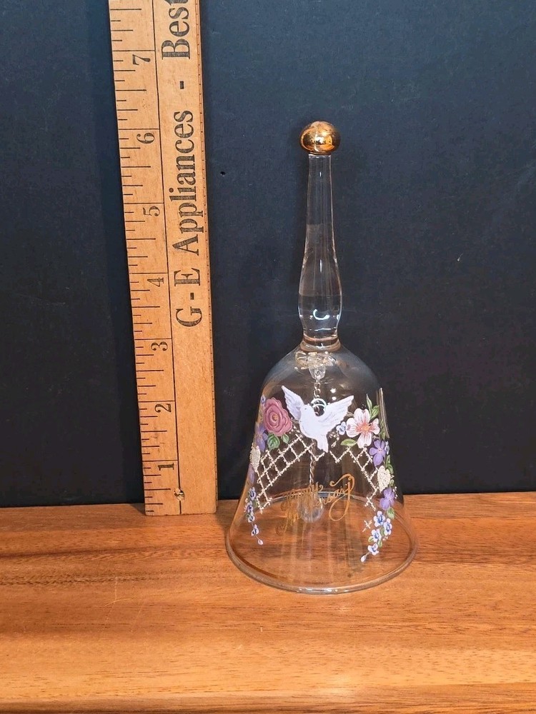 Fenton Anniversary Hand Painted Bell