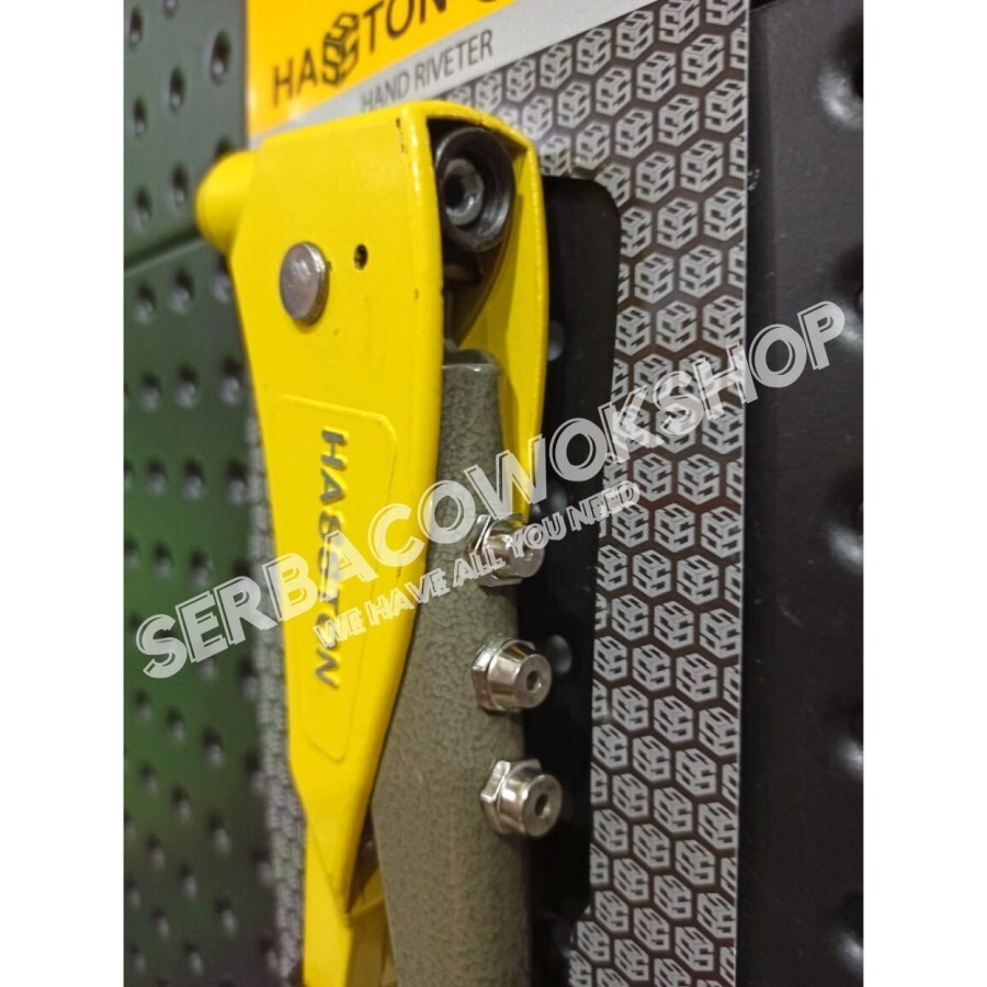 Hasston Portable Hand Riveter Gun Insert Nut Blind Rivets Tool Size 2.4MM-4.8MM