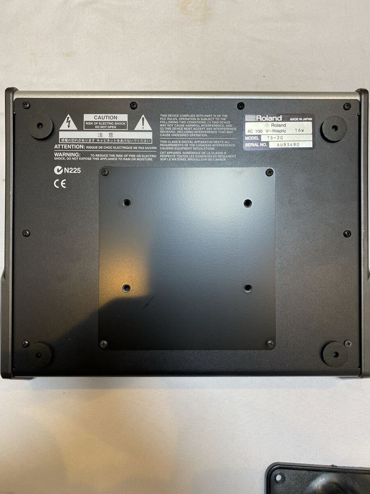 Roland Td-20 VDrum Percussion Sound Module Operation Confirmed