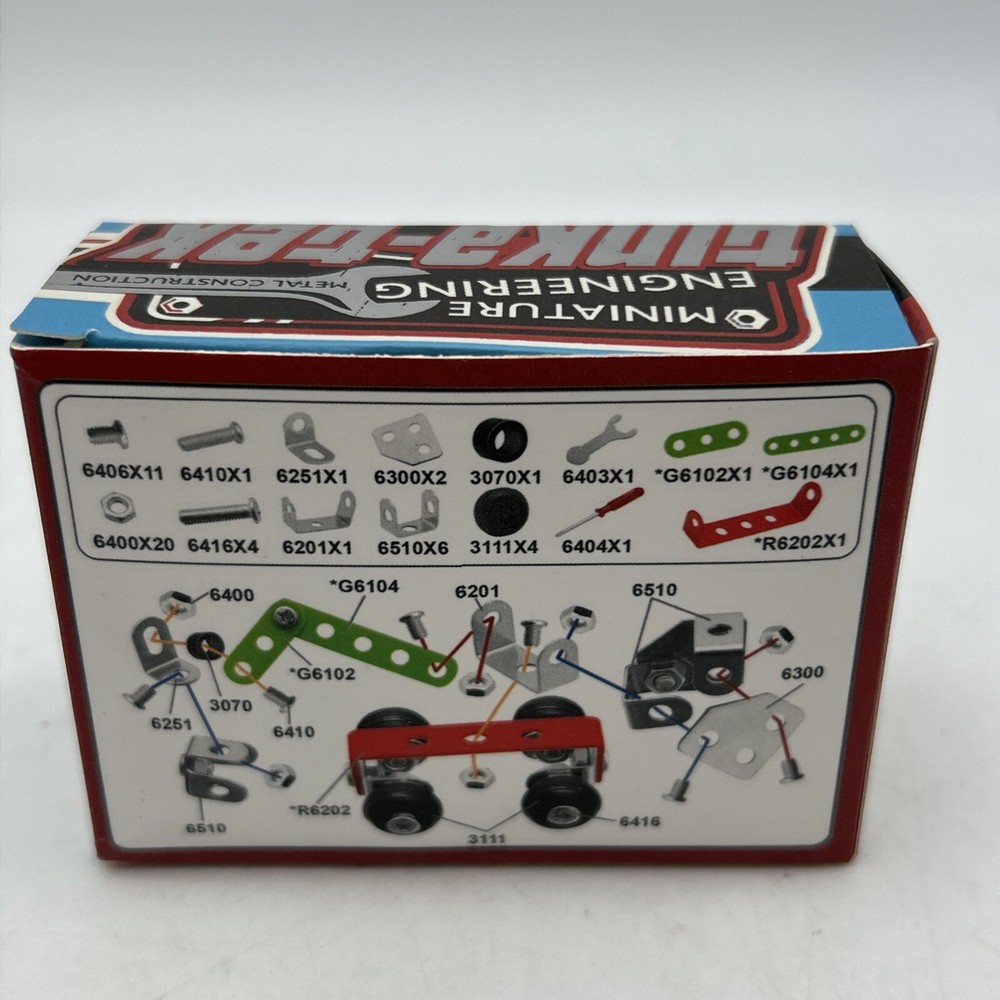 TNKA-TEK Miniature Engineering All Metal Construction DIGGER 56pc Set