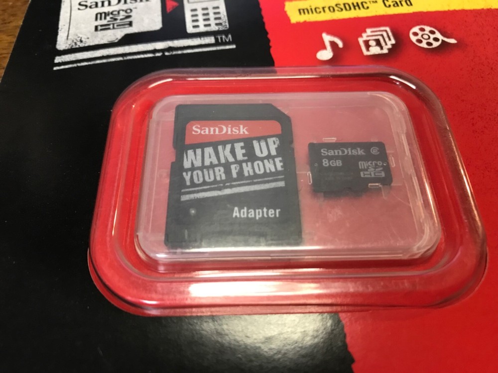 sandisk 8gb micro sdhc card