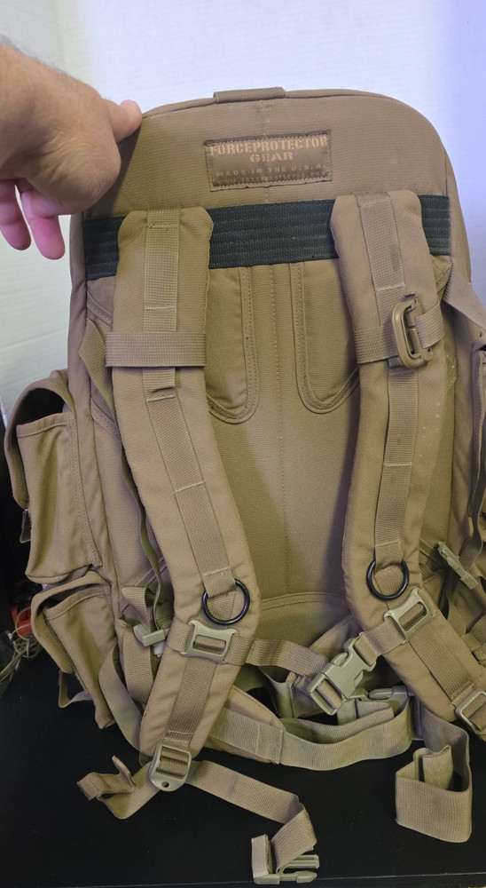 FORCE PROTECTOR GEAR TAC Extreme Coyote Brown Deployment Backpack