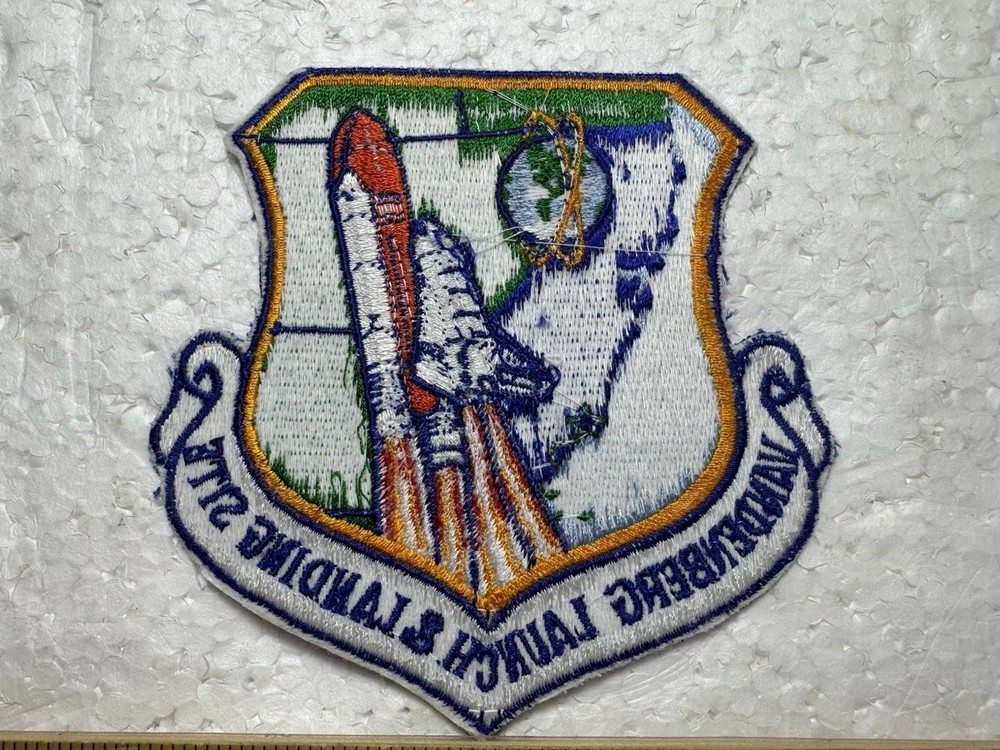 Vintage Vandenberg Air Force Base Patch- Space Shuttle Launch & Landing Site
