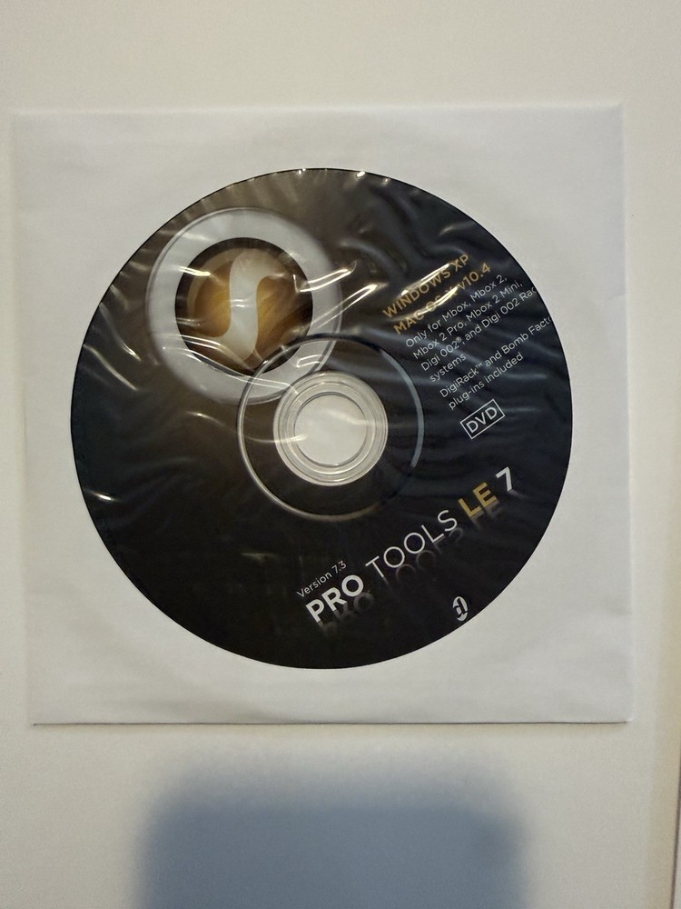 Digidesign MBox2 USB Audio Interface Pro Tools LE EX Lightly Used w Box Software