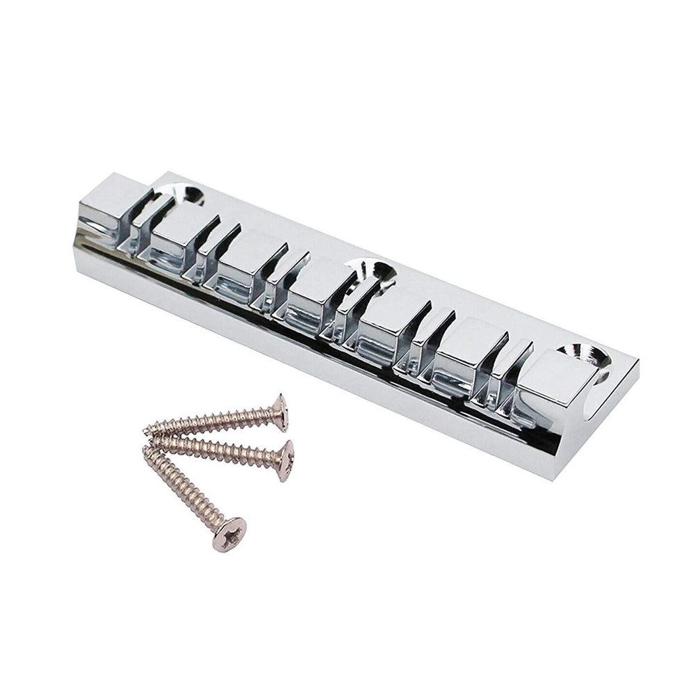 12-Strings Anchor Type Metal Electric Guitar Bridge Fixed Harp Bridge String C