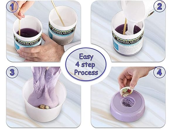 Silicone Mold Making Kit 40oz Purple
