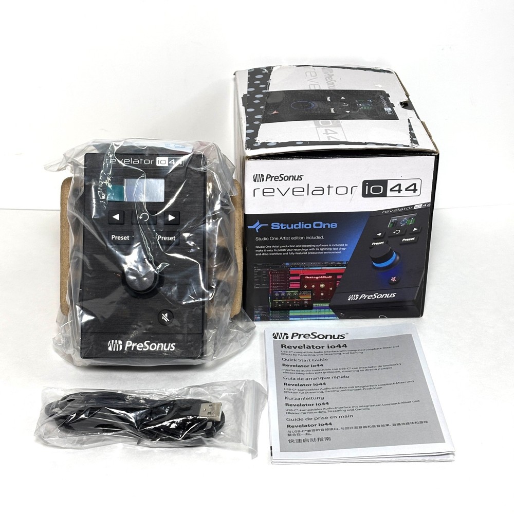 PreSonus Revelator io44 USB-C Audio Interface