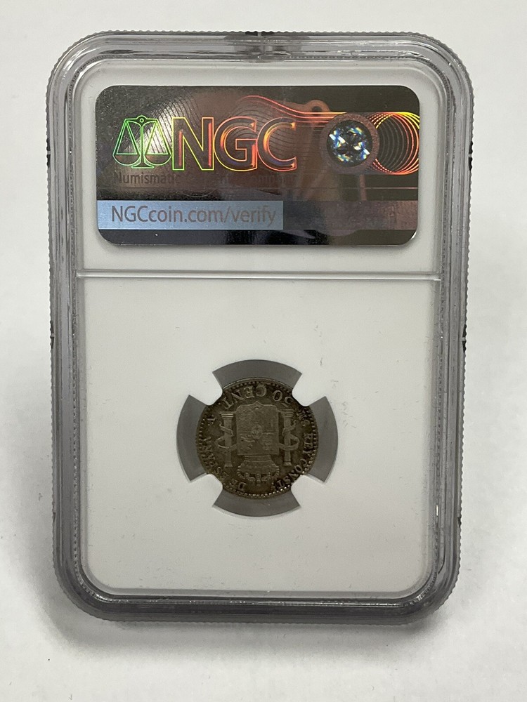1900 (00) SMV Spain 50 Cent MS65 NGC Pop 2