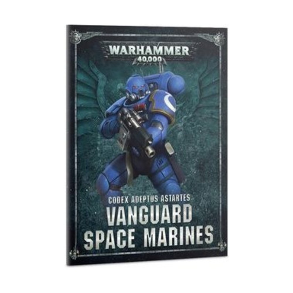 GW Army Book Codex Vanguard Space Marines (8th Ed) EX