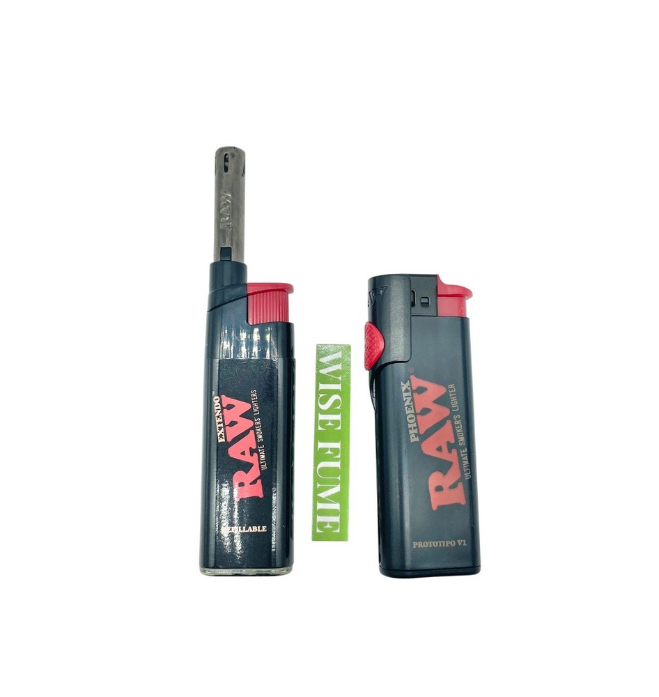 Raw X Rolling Day Sling Crossbody Bag + Phoenix Lighter + Extendo Lighter