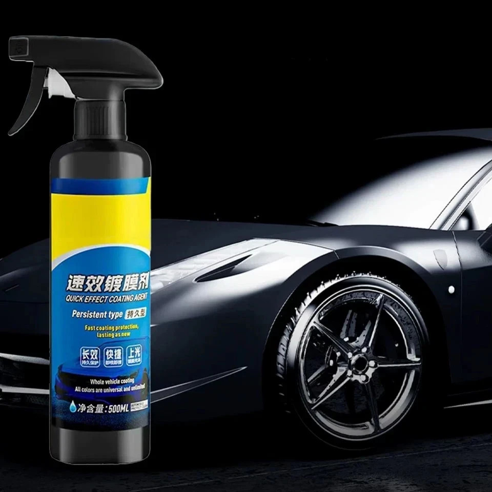 Car Coating Spray, Sopami Waterproof Layer Quick Effect Stains Agent 500ml