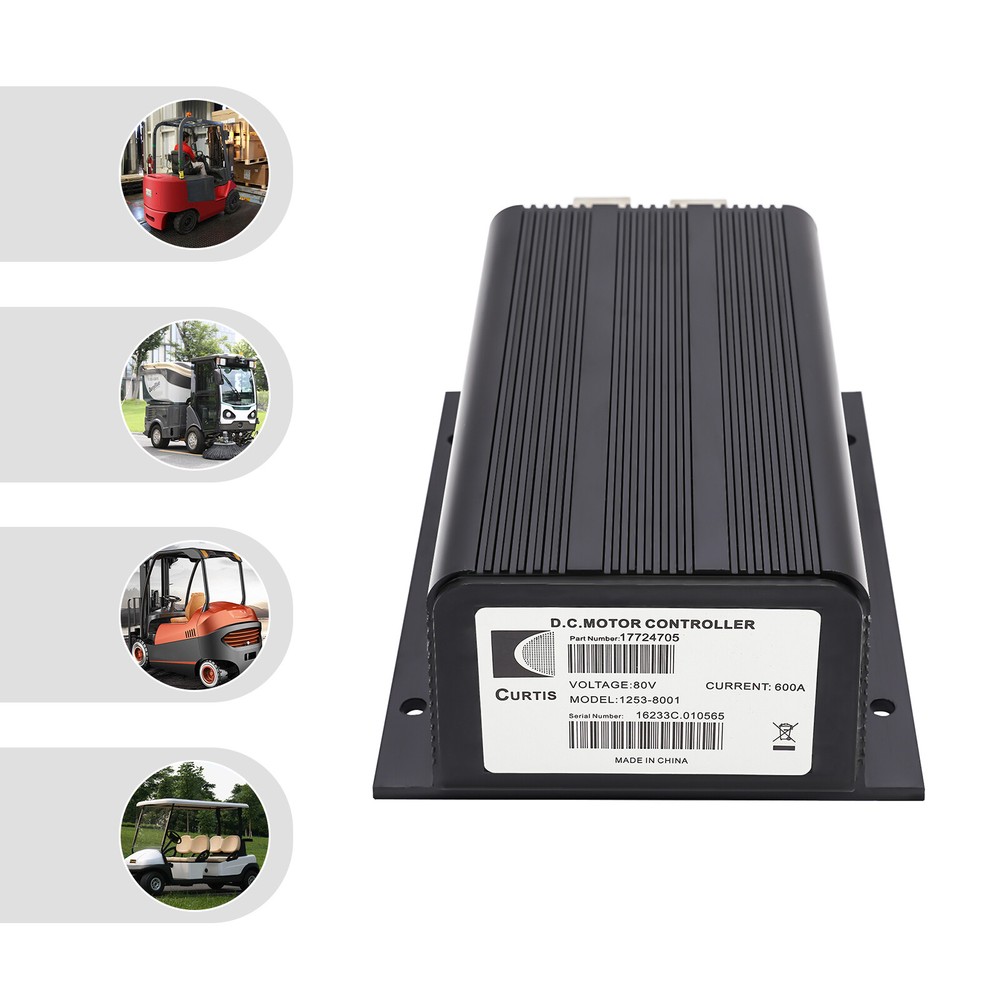 1253-8001 Motor Speed Controller DC80v 600A Programmable for Curtis PMC Forklift