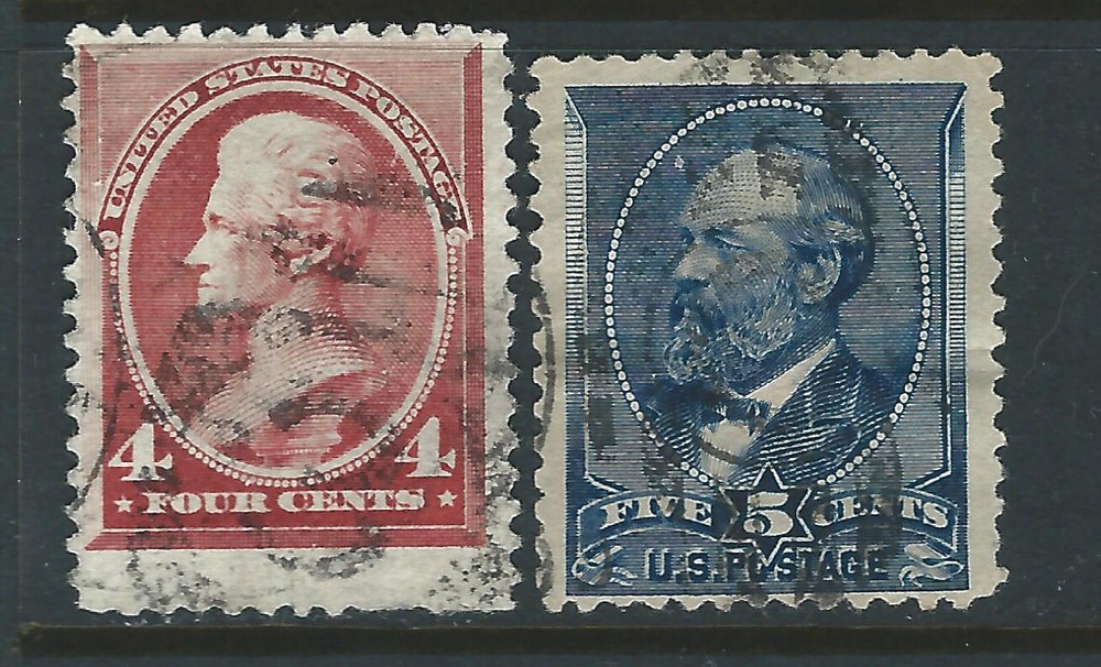 Bigjake: #215 & 216, 4 & 5 cent early Bank Notes