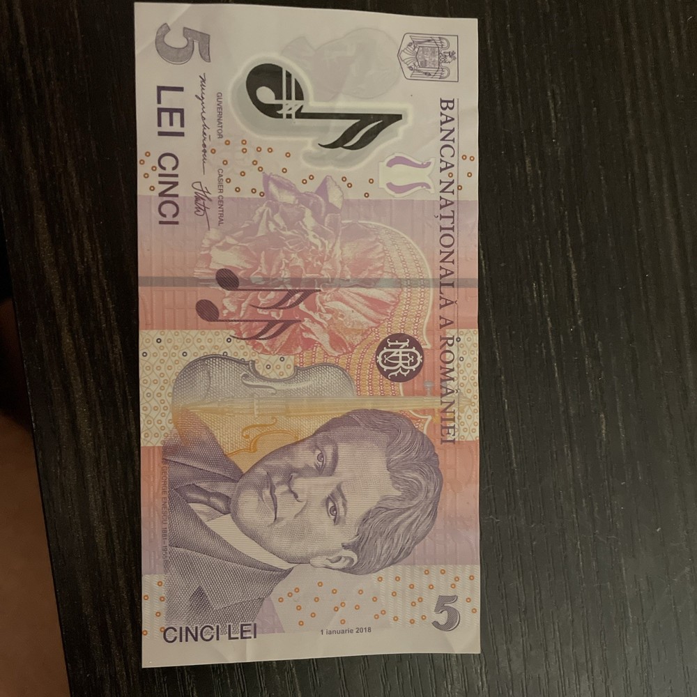 Romania 5 lei 2018