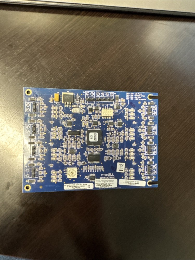 Software House AS0073-000 MO 8RD Input Bus Module Tested & Working