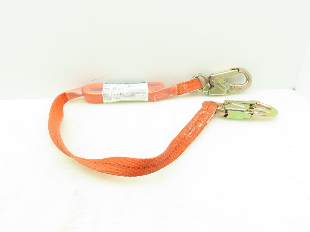 Sellstrom RTC 4' Poly Shock Absorbing Lanyard Snap Hook W/ Gate SP Shock Pack