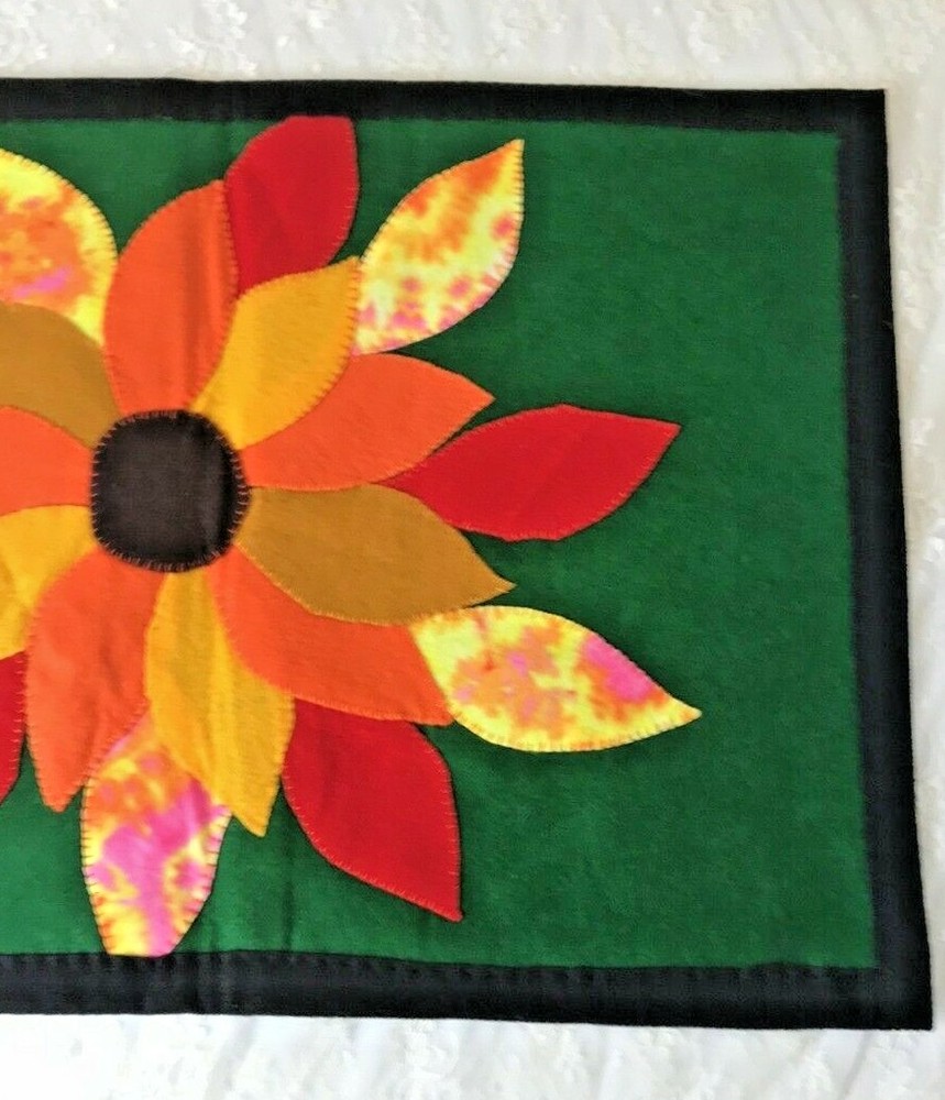 Floral Prayer Mat Grid Map for Crystals Wall Hanging