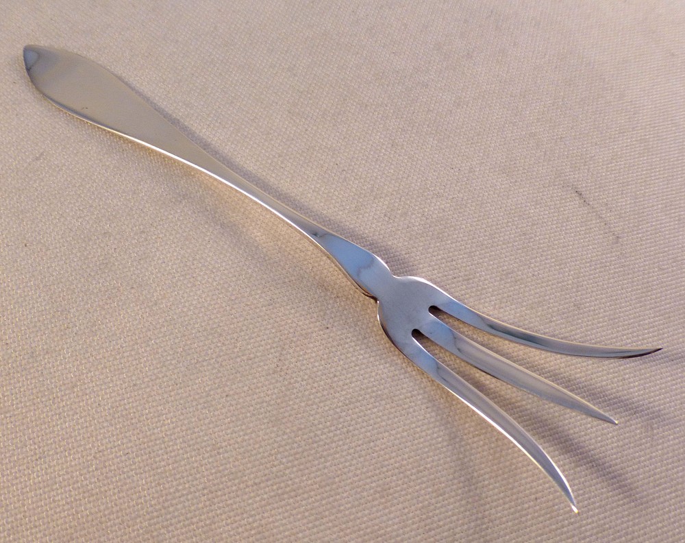 Plain Webster Sterling Lemon Fork