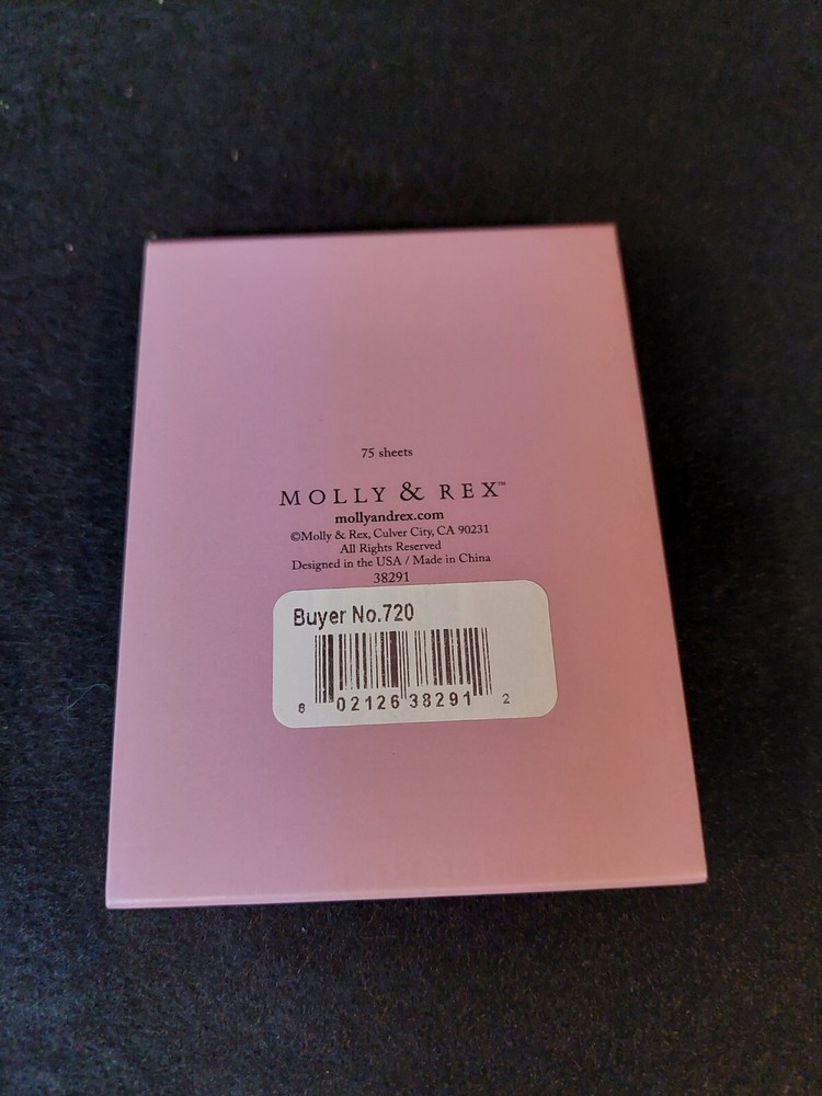 4 Small Dog & Floral Notepads