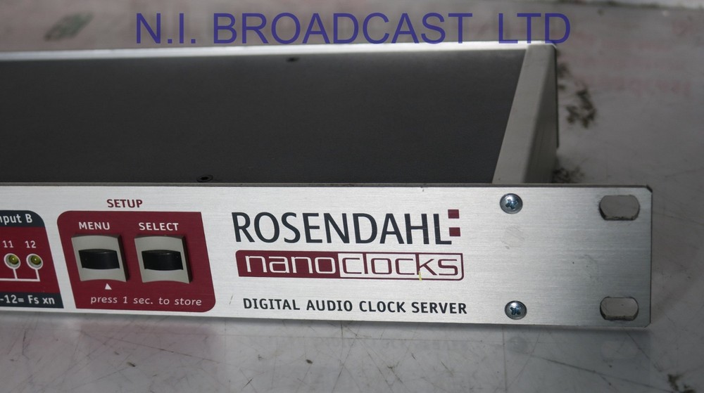 Rosendahl nanoclocks digital audio clock server