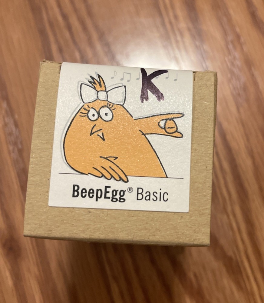 New BeepEgg Basic Musical Egg Timer Boil Eggs The Easy Way Turquoise